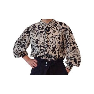 Print blouse